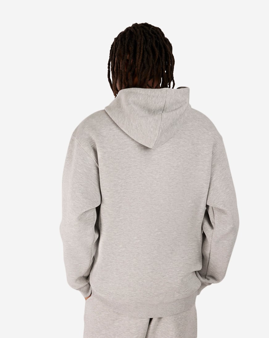 Brushed Back Small Logo Hoodie