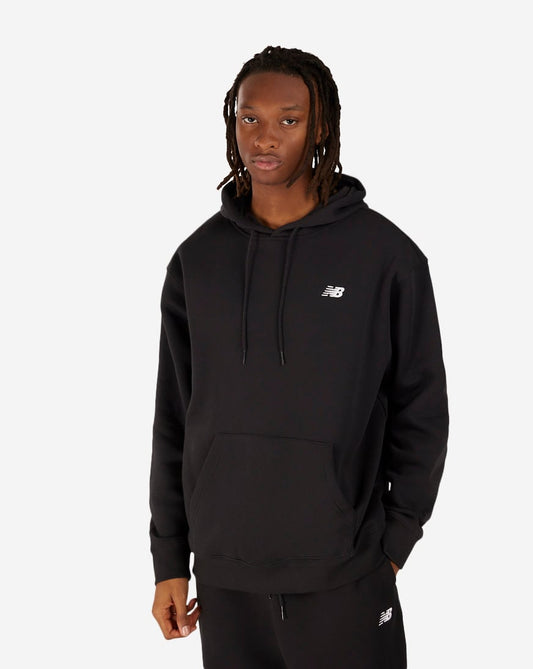 Brushed Back Small Logo Hoodie