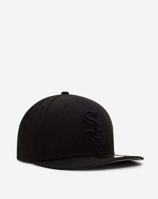 59Fifty Chicago White Sox Core Black Fitted Hat