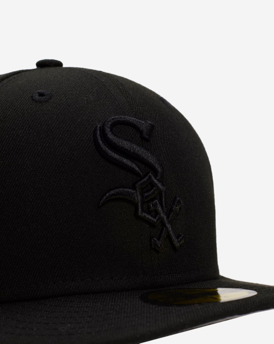 59Fifty Chicago White Sox Core Black Fitted Hat