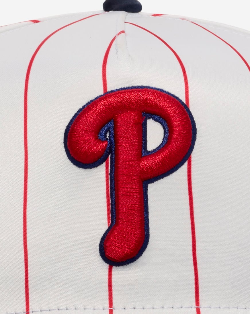 9Fifty Philadelphia Phillies Satin Pinstripe Snapback Hat