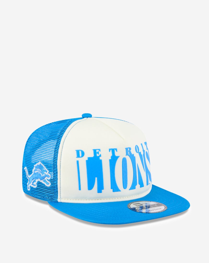 9Fifty Detroit Lions A-Frame Cut Out Snapback Hat