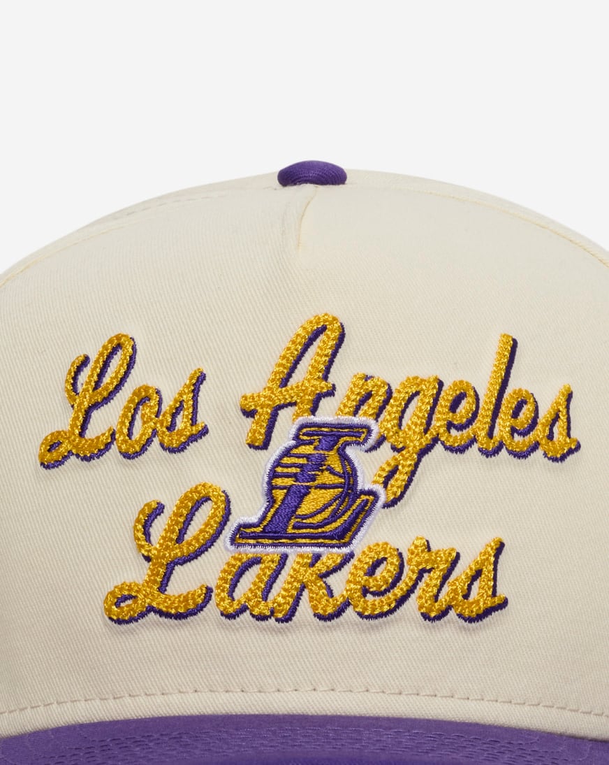 9Fifty Los Angeles Lakers Chainstitch Snapback Hat