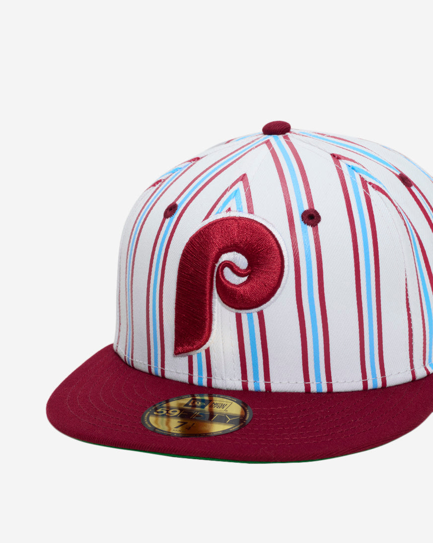 9Fifty 45th Anniversary Philadelphia Phillies Pinstripe A-Frame Snapback Hat