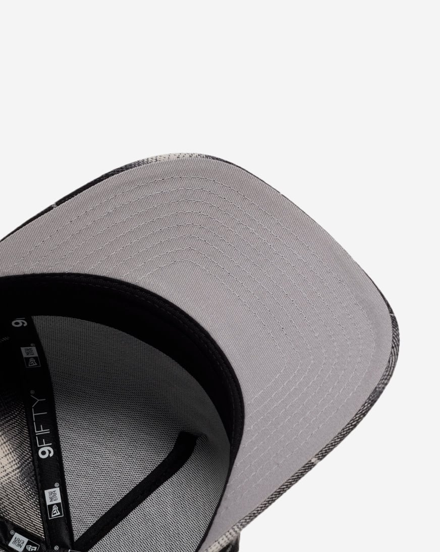 9Fifty Chicago White Sox A-Frame Plaid Snapback Hat