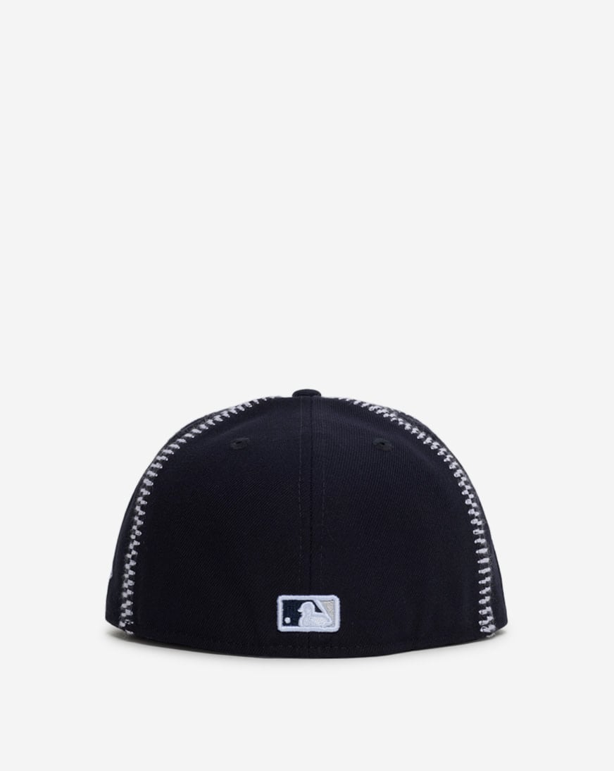 59Fifty New York Yankees Running Stitch Fitted Hat
