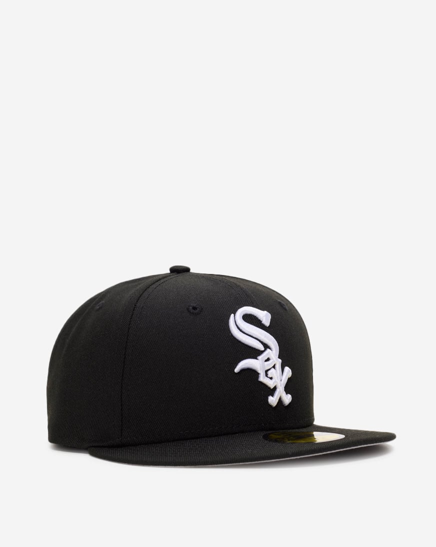 59Fifty Chicago White Sox Core Black Fitted Hat