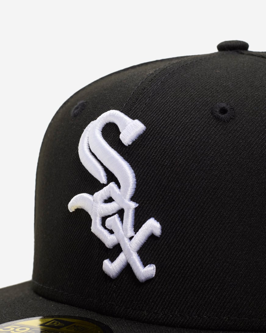 59Fifty Chicago White Sox Core Black Fitted Hat
