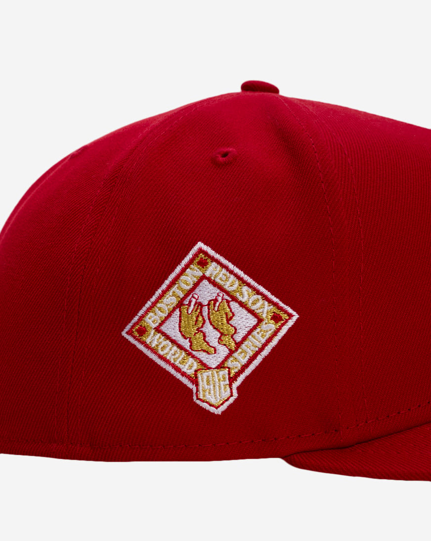 9Fifty Boston Red Sox Metallic A-Frame Snapback Hat