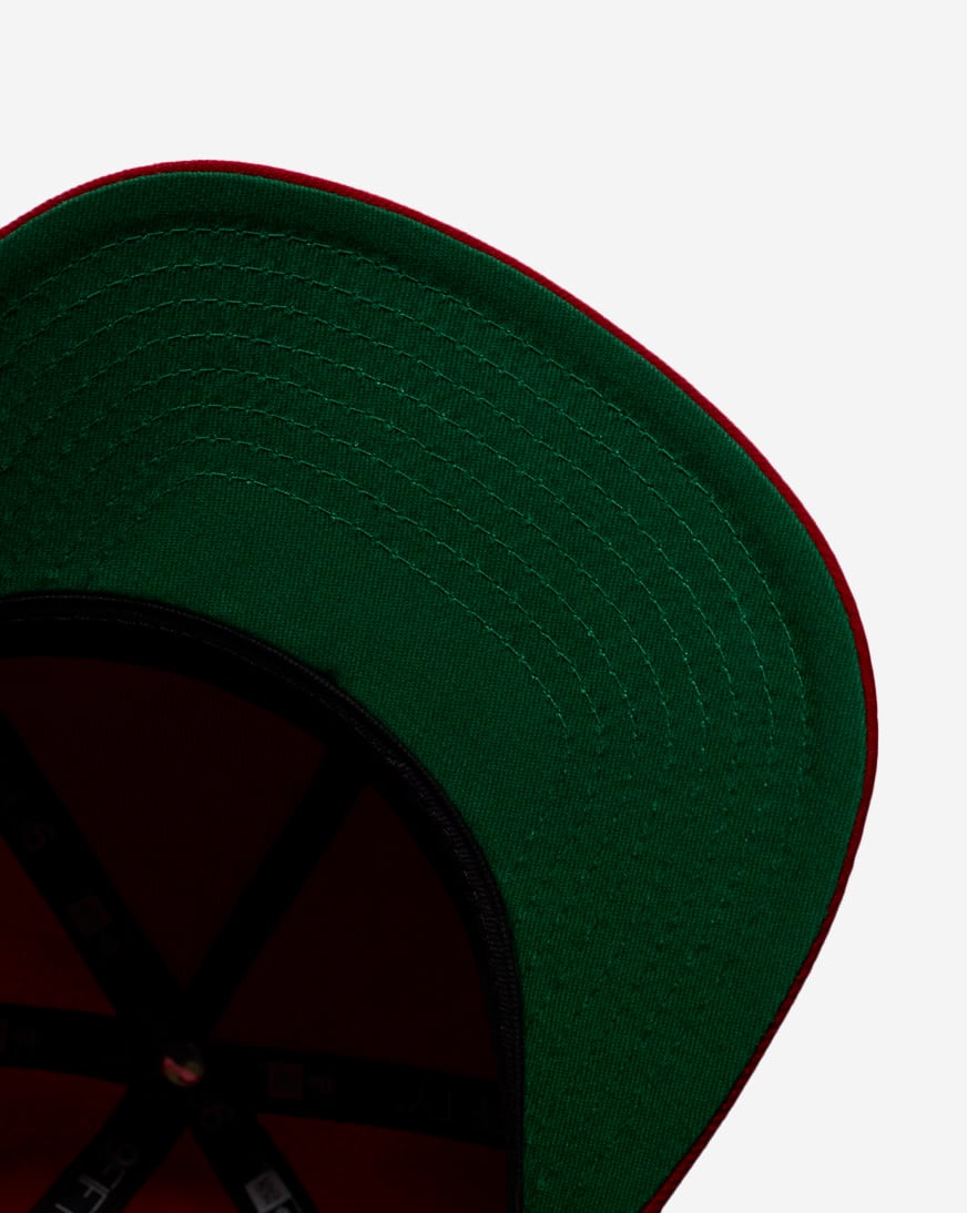 9Fifty Boston Red Sox Metallic A-Frame Snapback Hat