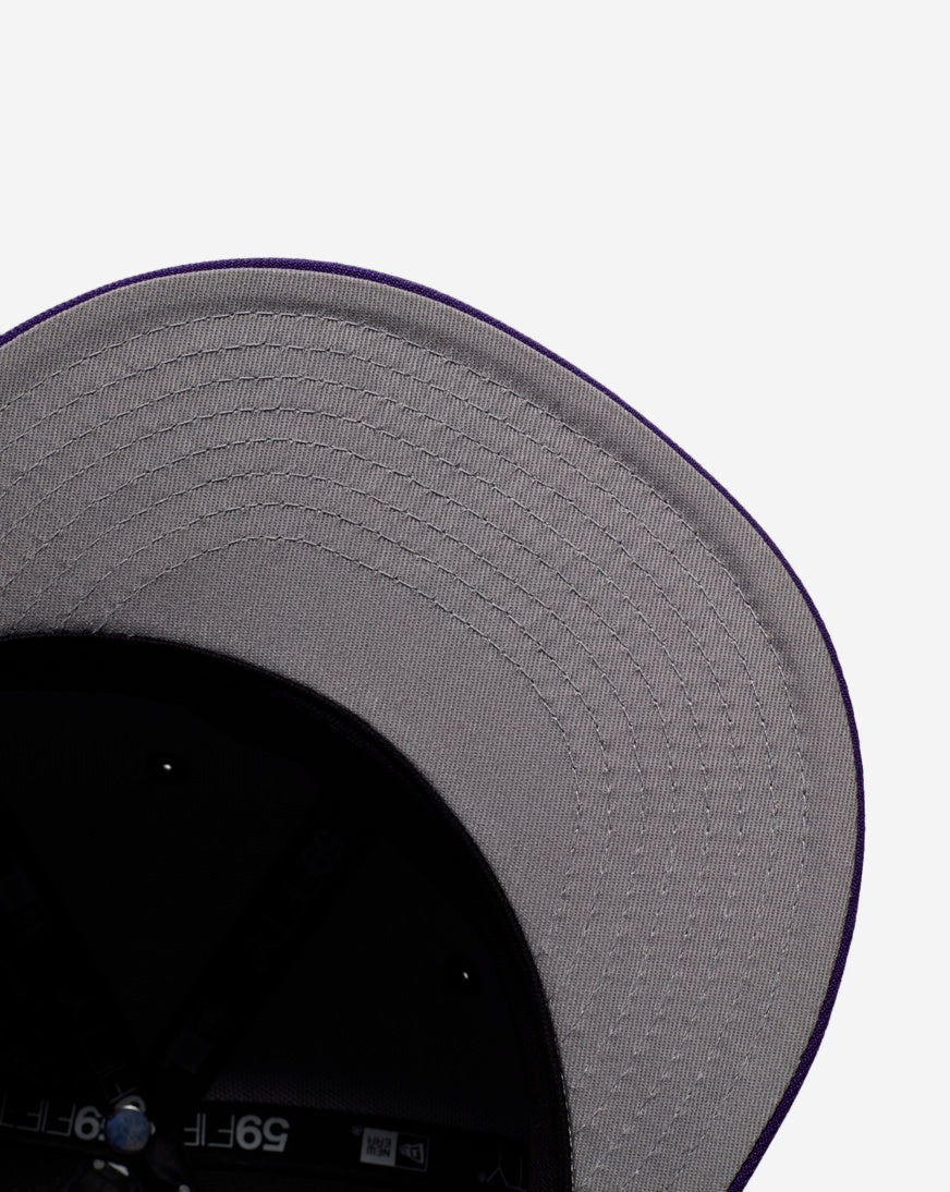 9Fifty Grape Detroit Tigers Retro Hooks Fitted Hat