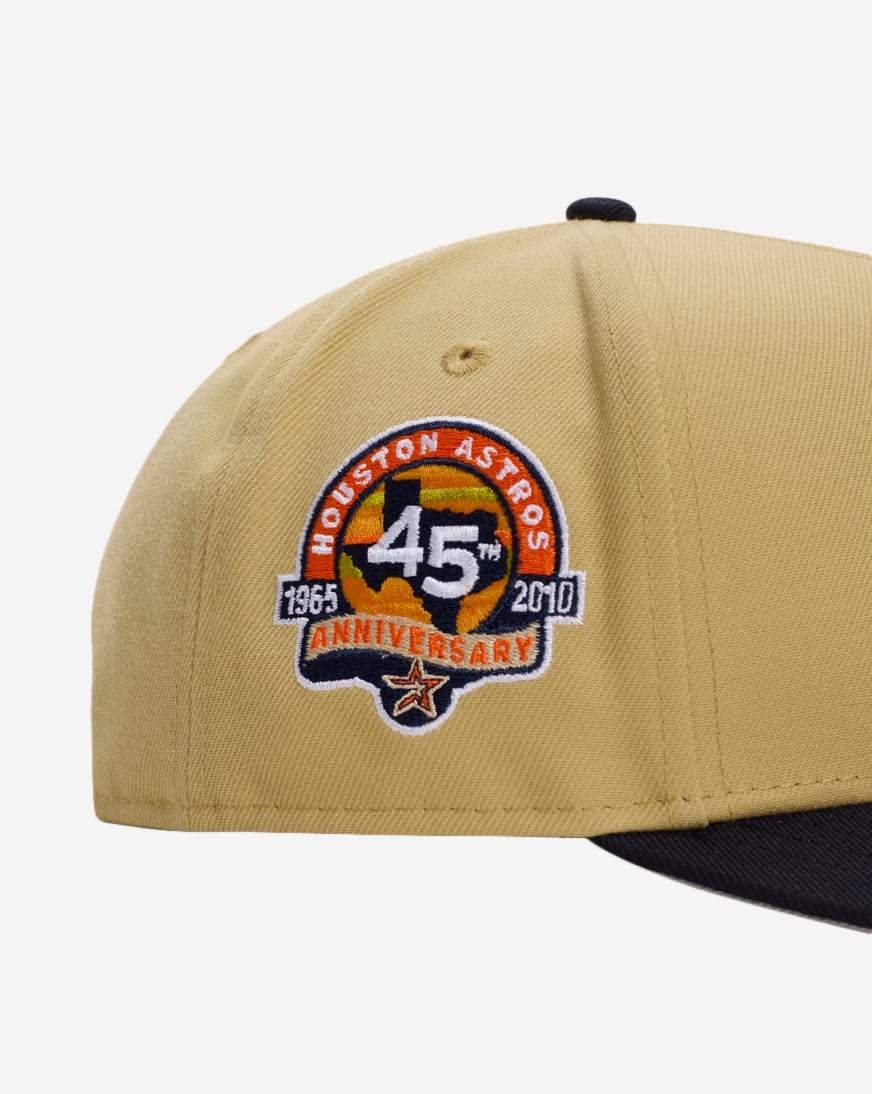 9Fifty Houston Astros Gold A-Frame Snapback Hat