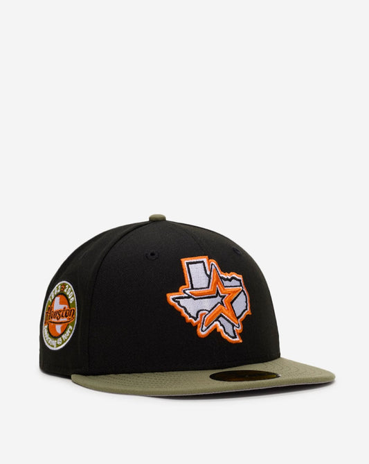 59Fifty Houston Astros Green Bark Fitted Hat