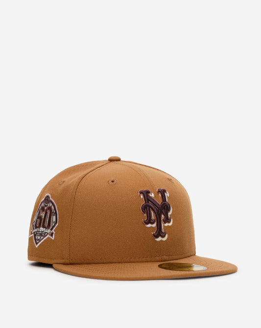59Fifty New York Mets Light Bronze Fitted Hat