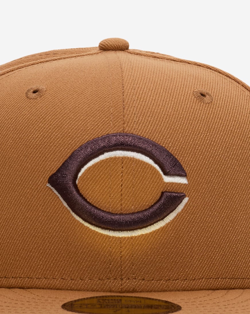 59Fifty Cincinnati Reds Light Bronze Fitted Hat