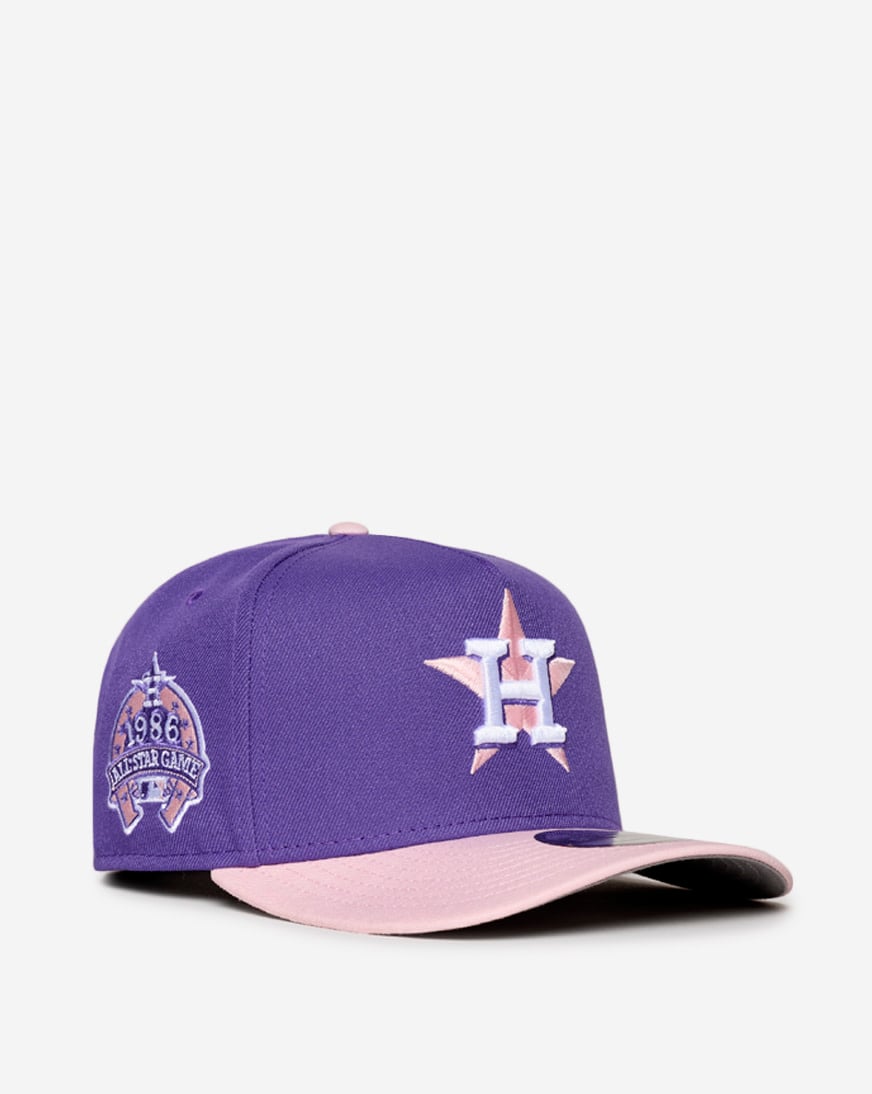 9Fifty Houston Astros Gold A-Frame Snapback Hat