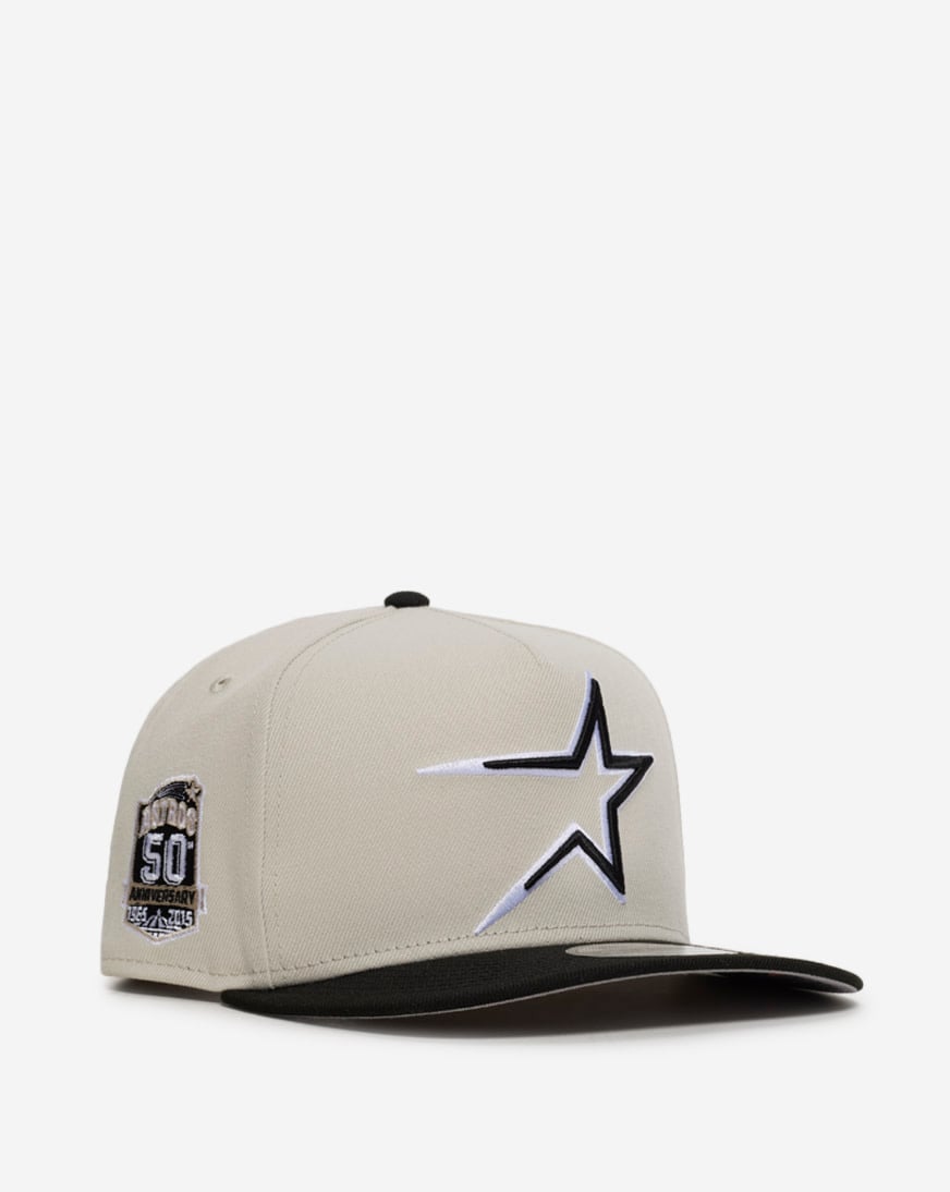 9Fifty Houston Astros Gold A-Frame Snapback Hat