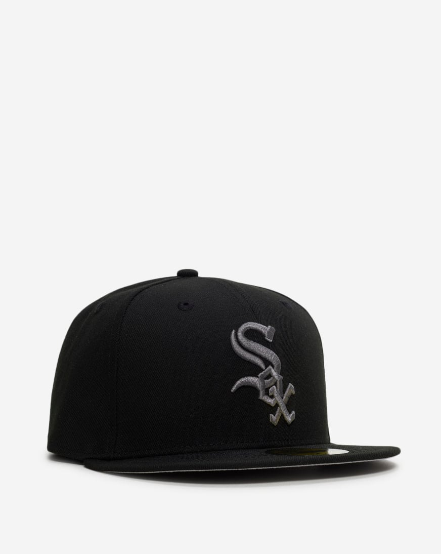 59Fifty Chicago White Sox Core Black Fitted Hat