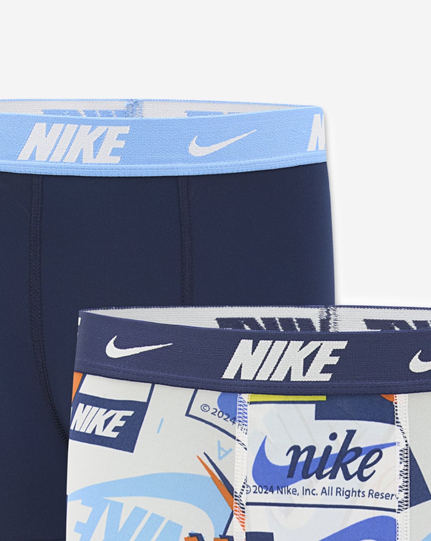 Big Kids' 2PK Printed Boxer Briefs