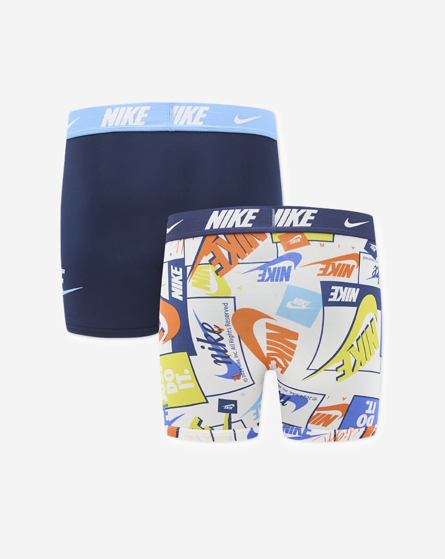 Big Kids' 2PK Printed Boxer Briefs