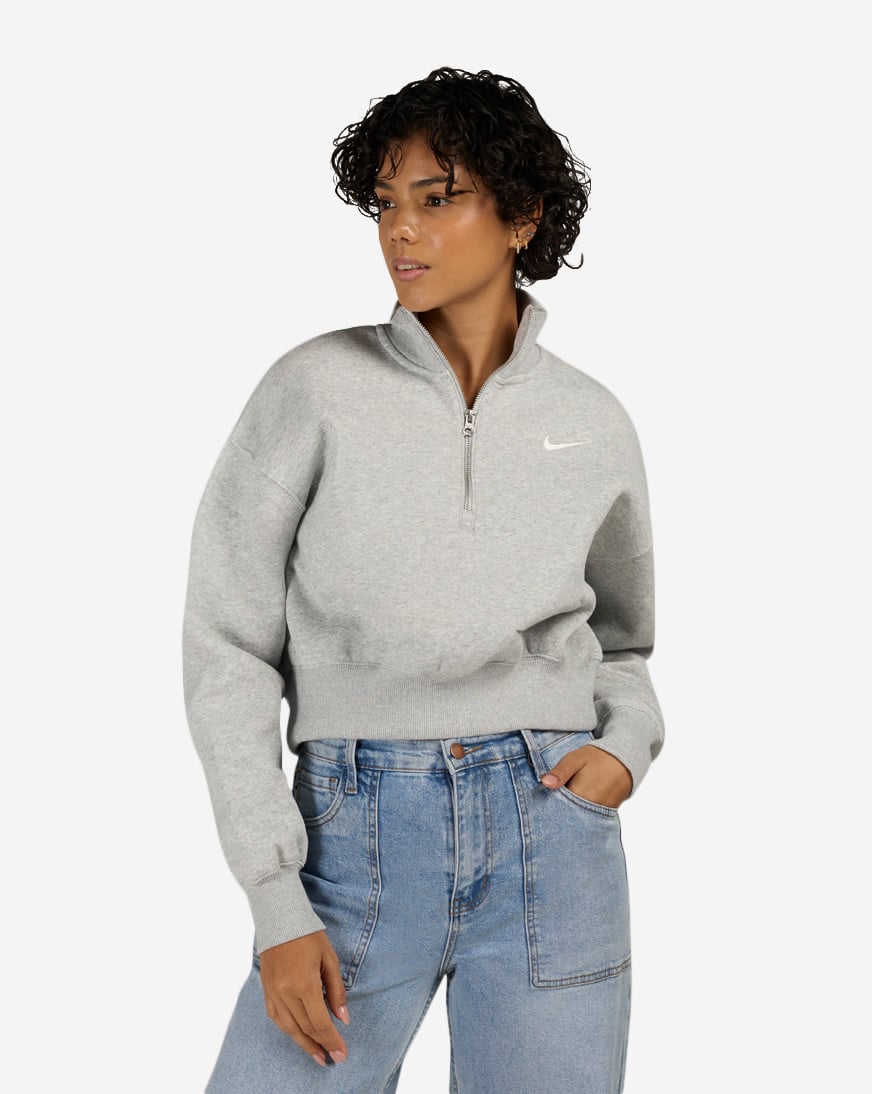 NSW Phoenix Fleece 1/4-Zip Cropped Sweatshirt