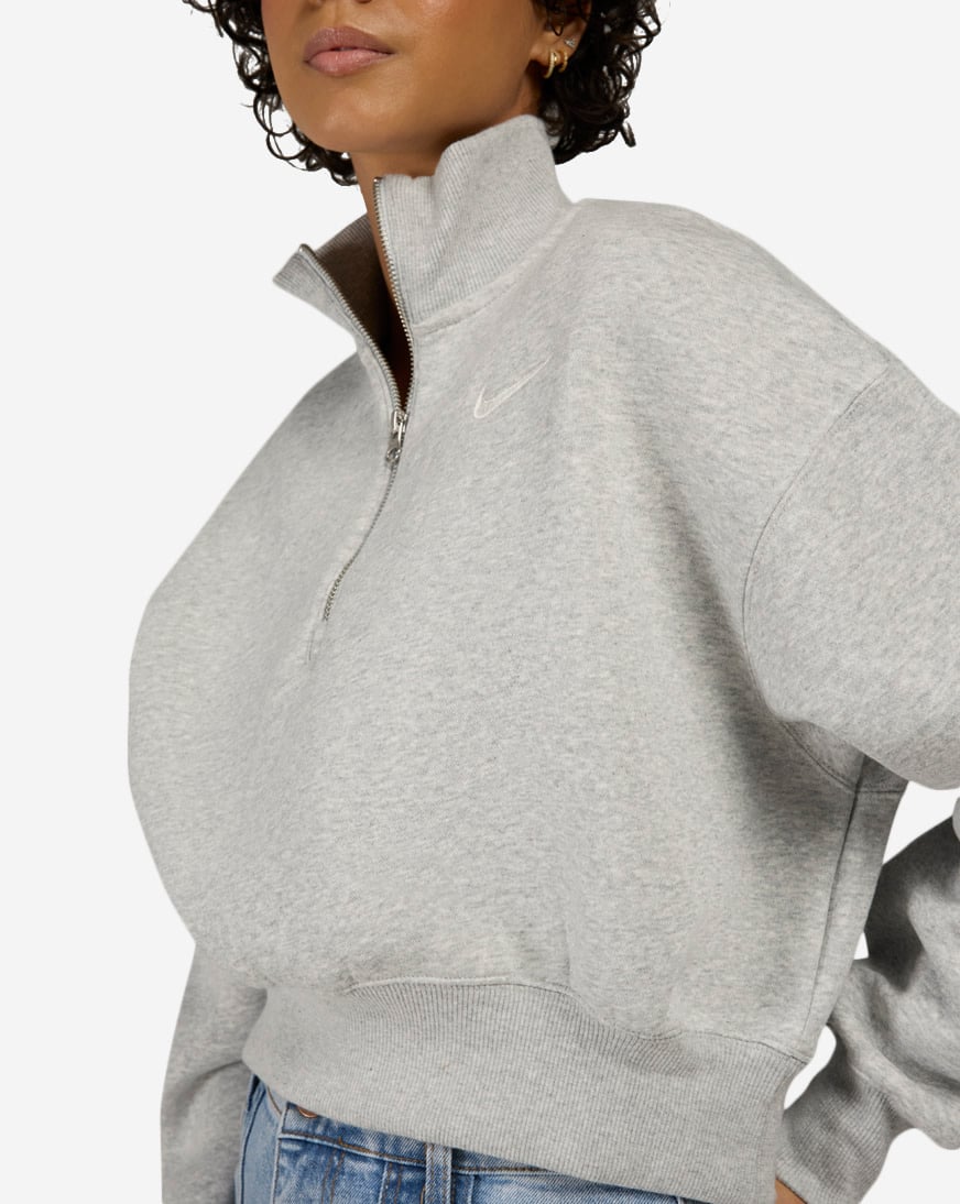 NSW Phoenix Fleece 1/4-Zip Cropped Sweatshirt