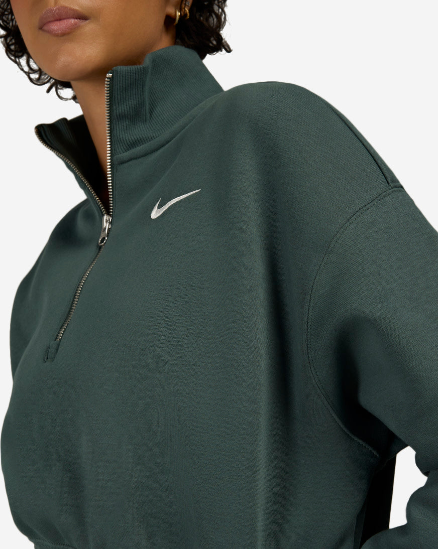 NSW Phoenix Fleece 1/4-Zip Cropped Sweatshirt