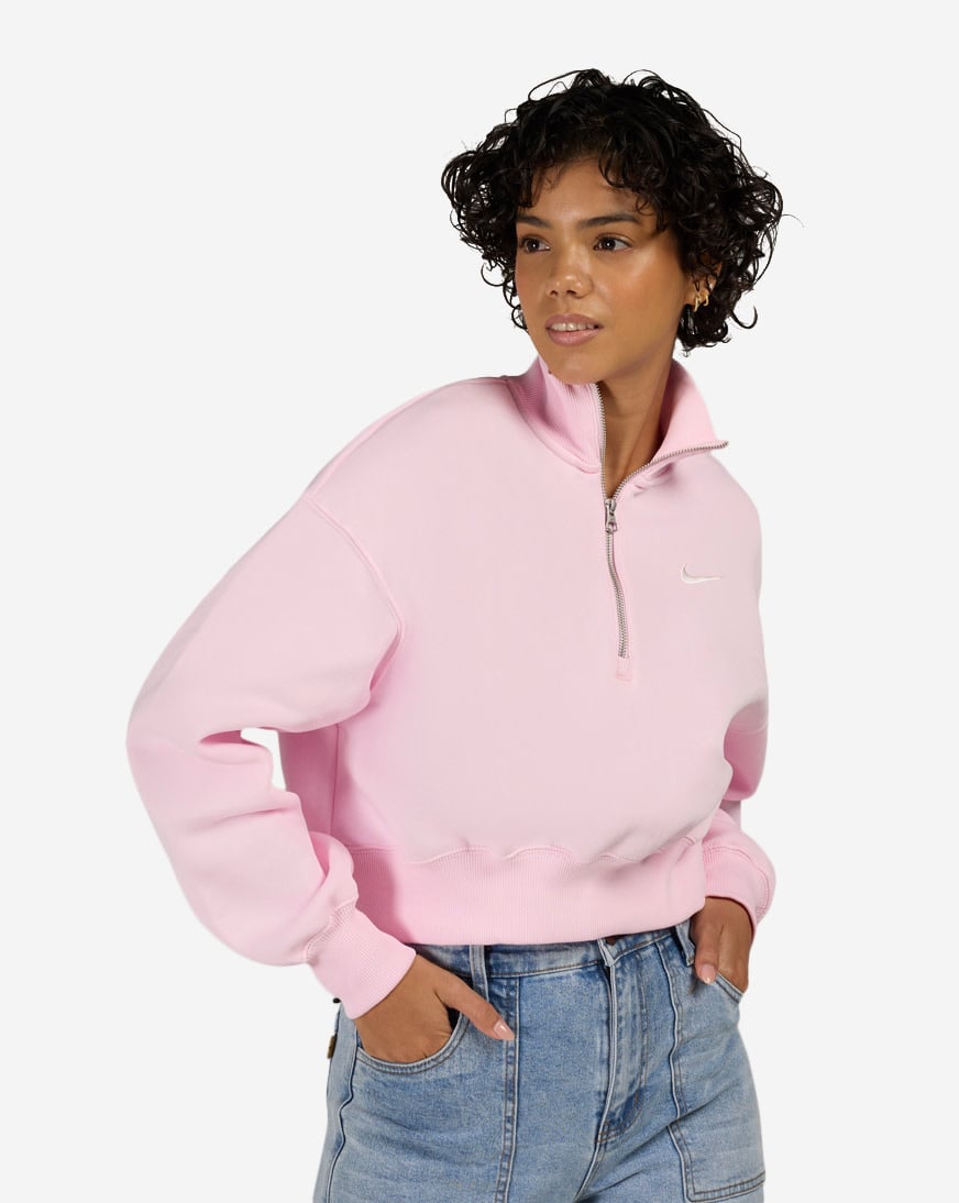 NSW Phoenix Fleece 1/4-Zip Cropped Sweatshirt