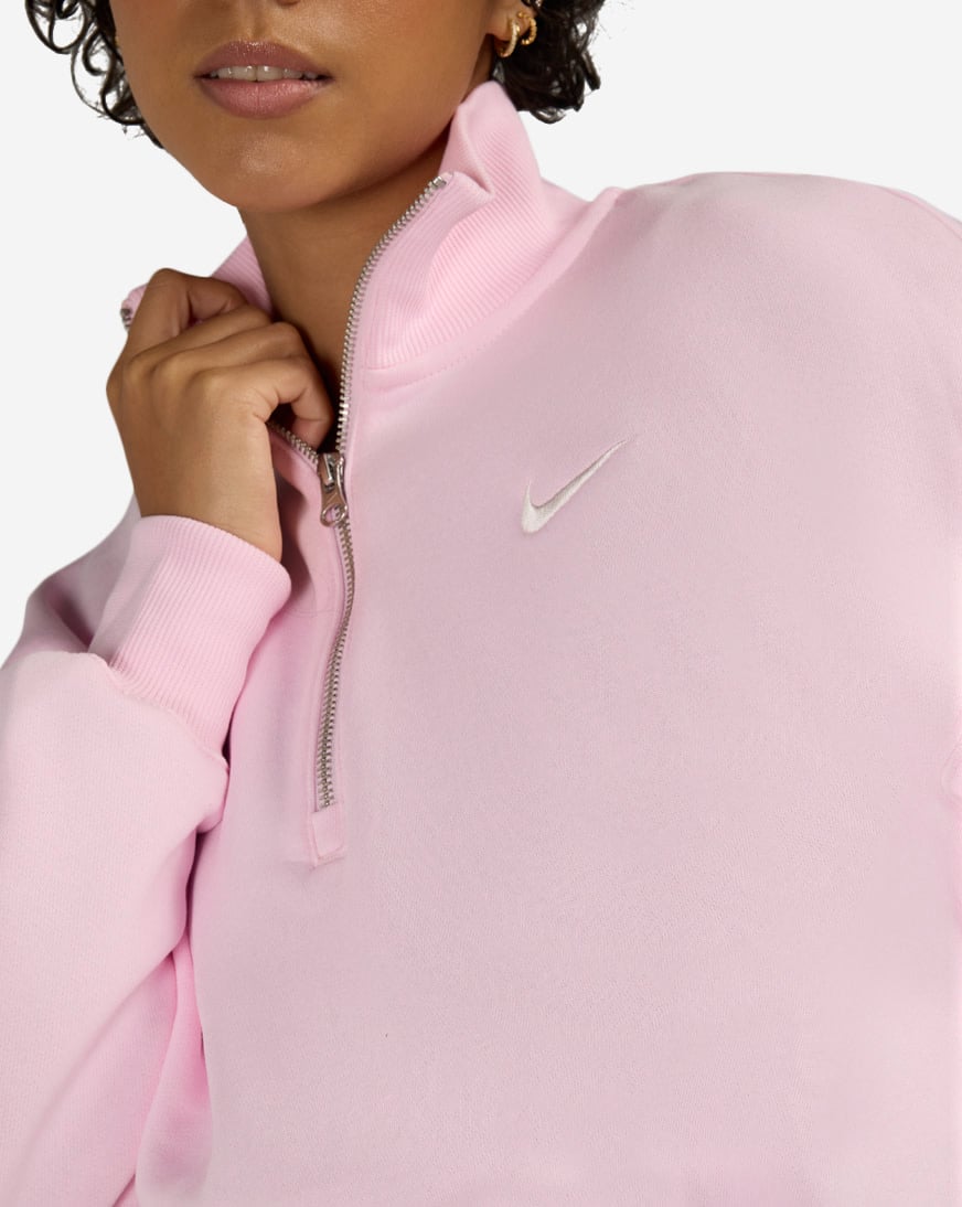 NSW Phoenix Fleece 1/4-Zip Cropped Sweatshirt