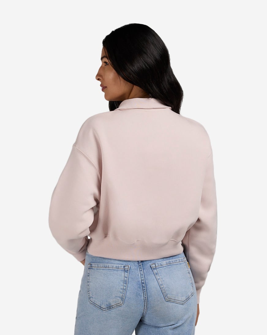 NSW Phoenix Fleece 1/4-Zip Cropped Sweatshirt