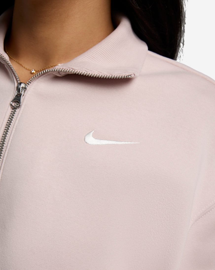 NSW Phoenix Fleece 1/4-Zip Cropped Sweatshirt