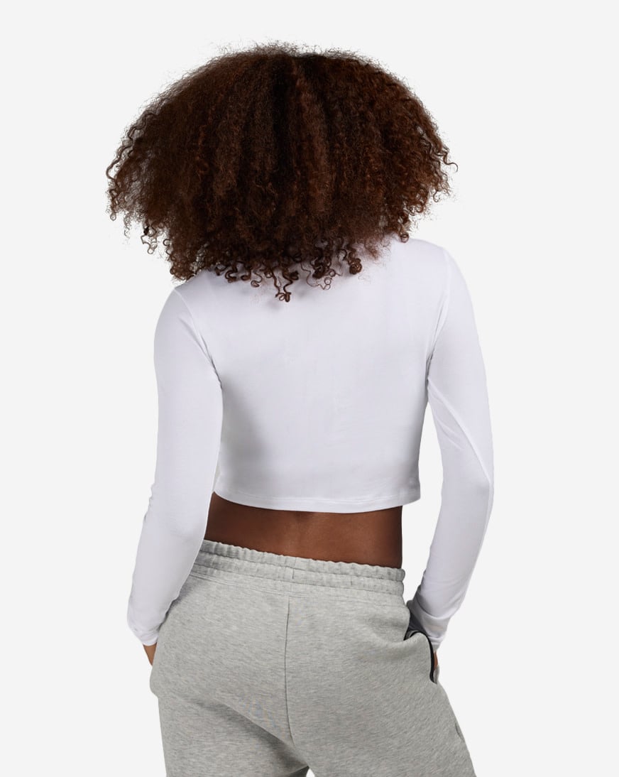 NSW Chill Knit Slim Long-Sleeve Cropped Top