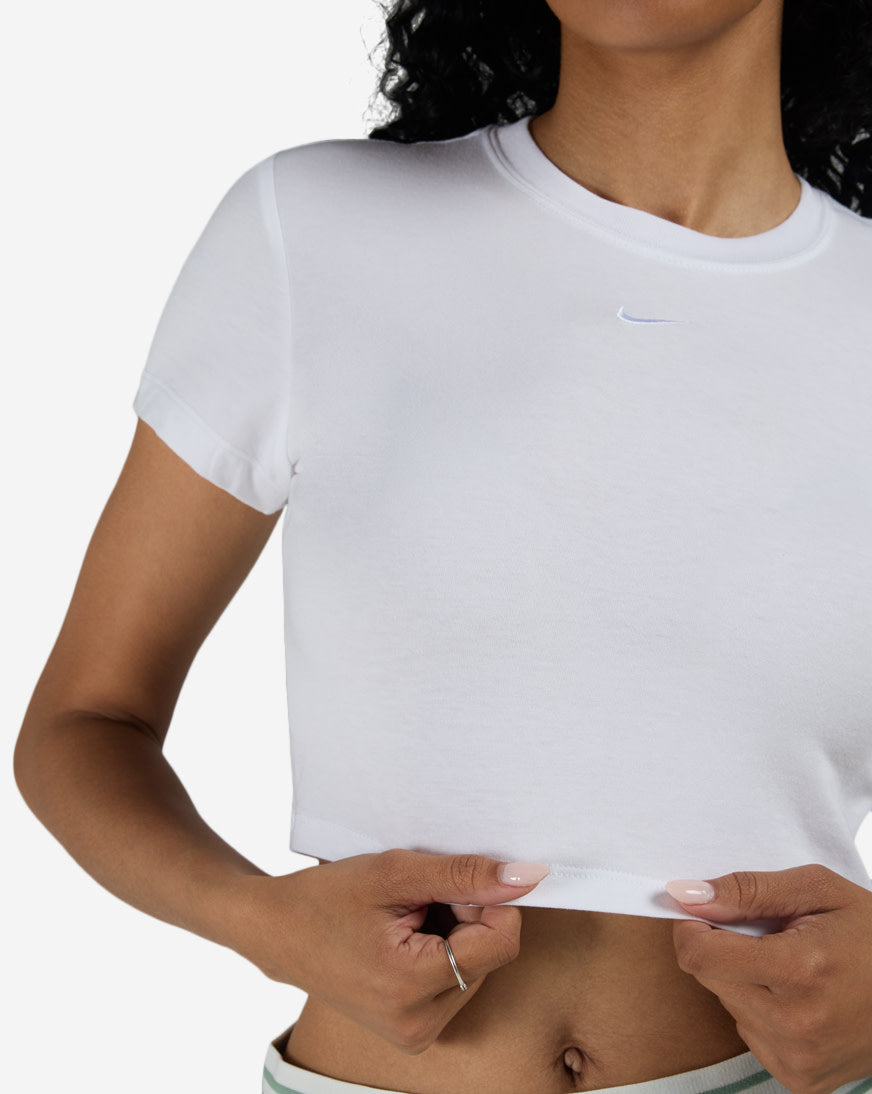 Chill Knit Cropped T-Shirt