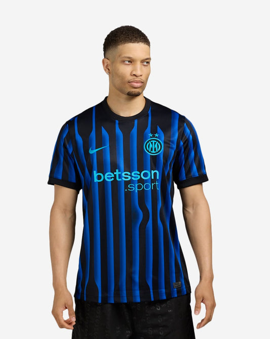 Inter Milan Stadium Home Soccer Replica Jersey