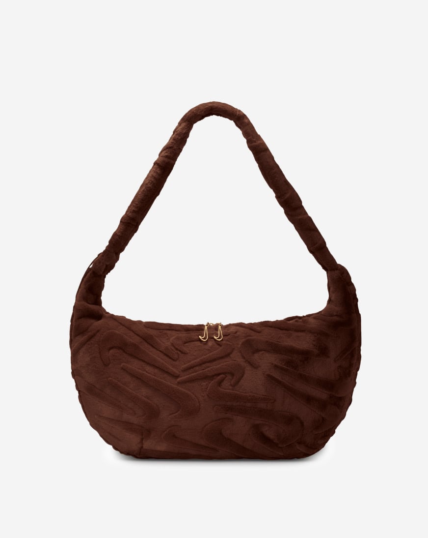 NSW Faux Fur Slouchy Bag
