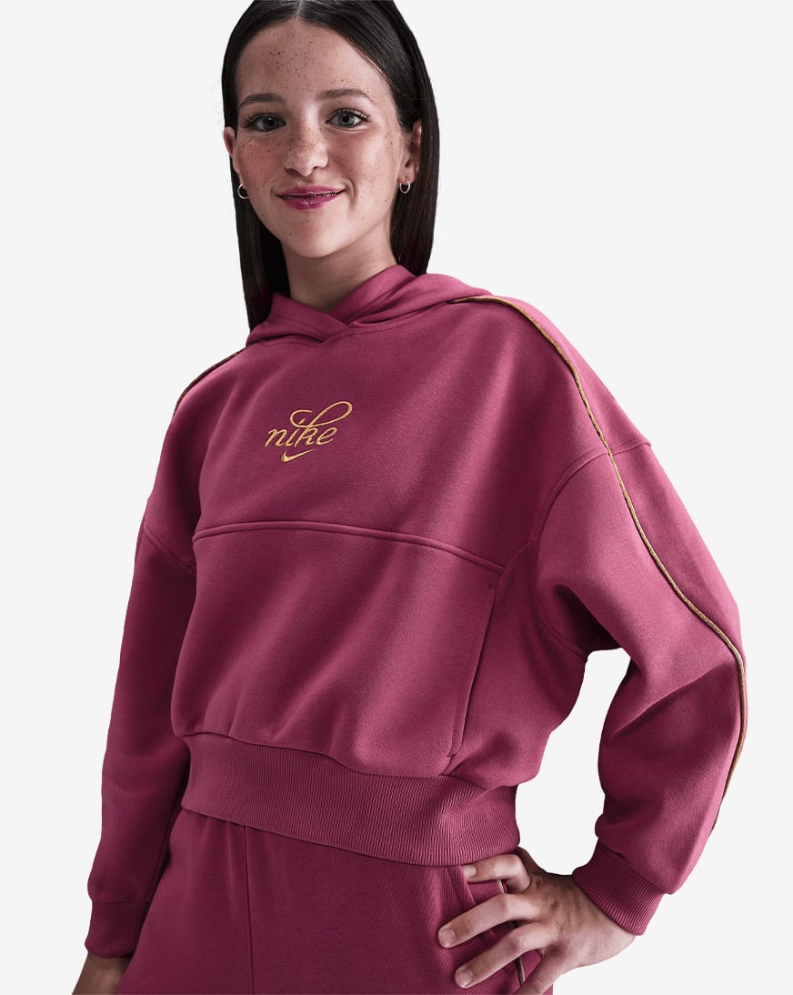 Big Kids' NSW Club Fleece Boxy Hoodie