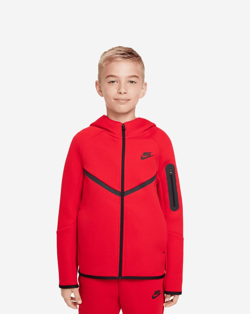Big Kids' Tech Fleece Full-Zip Hoodie