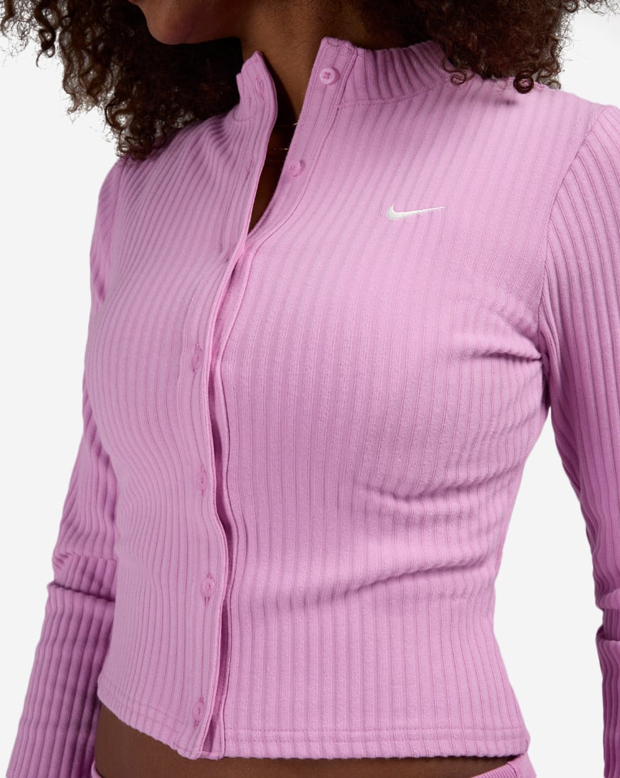NSW Chill Knit Slim Wide-Ribbed Cardigan