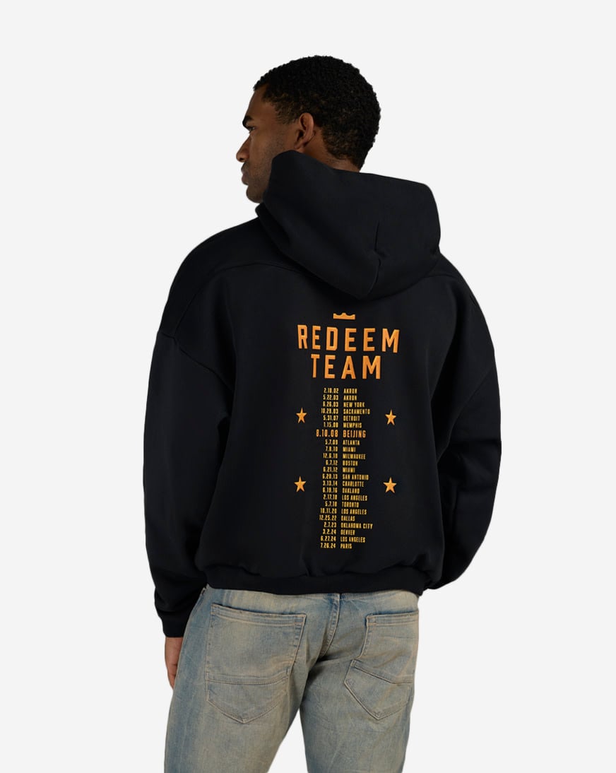 LeBron "Out For Redemption" Therma-FIT Brushed Basketball Pullover Hoodie