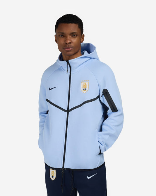 Uruguay Tech Fleece Windrunner Soccer Full-Zip Hoodie