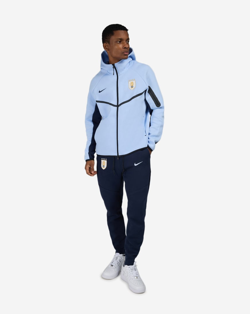 Uruguay Tech Fleece Windrunner Soccer Full-Zip Hoodie