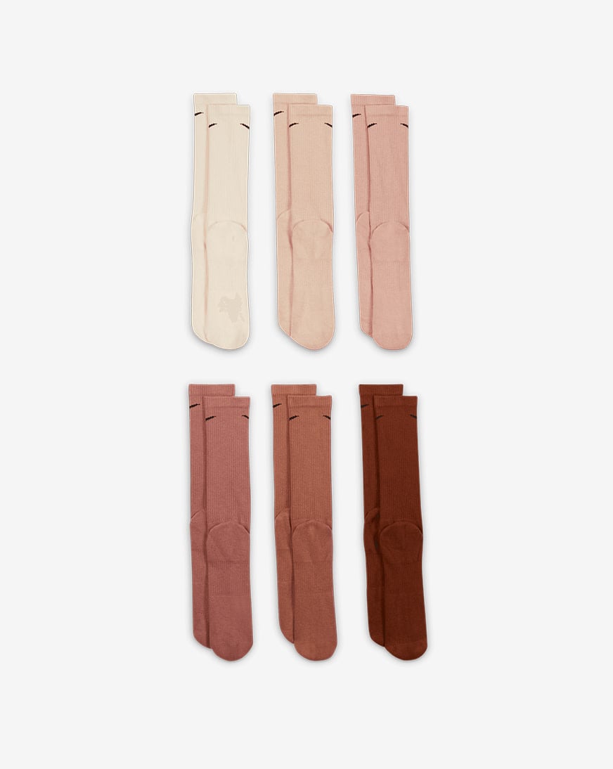 Everyday 6Pk Crew Socks