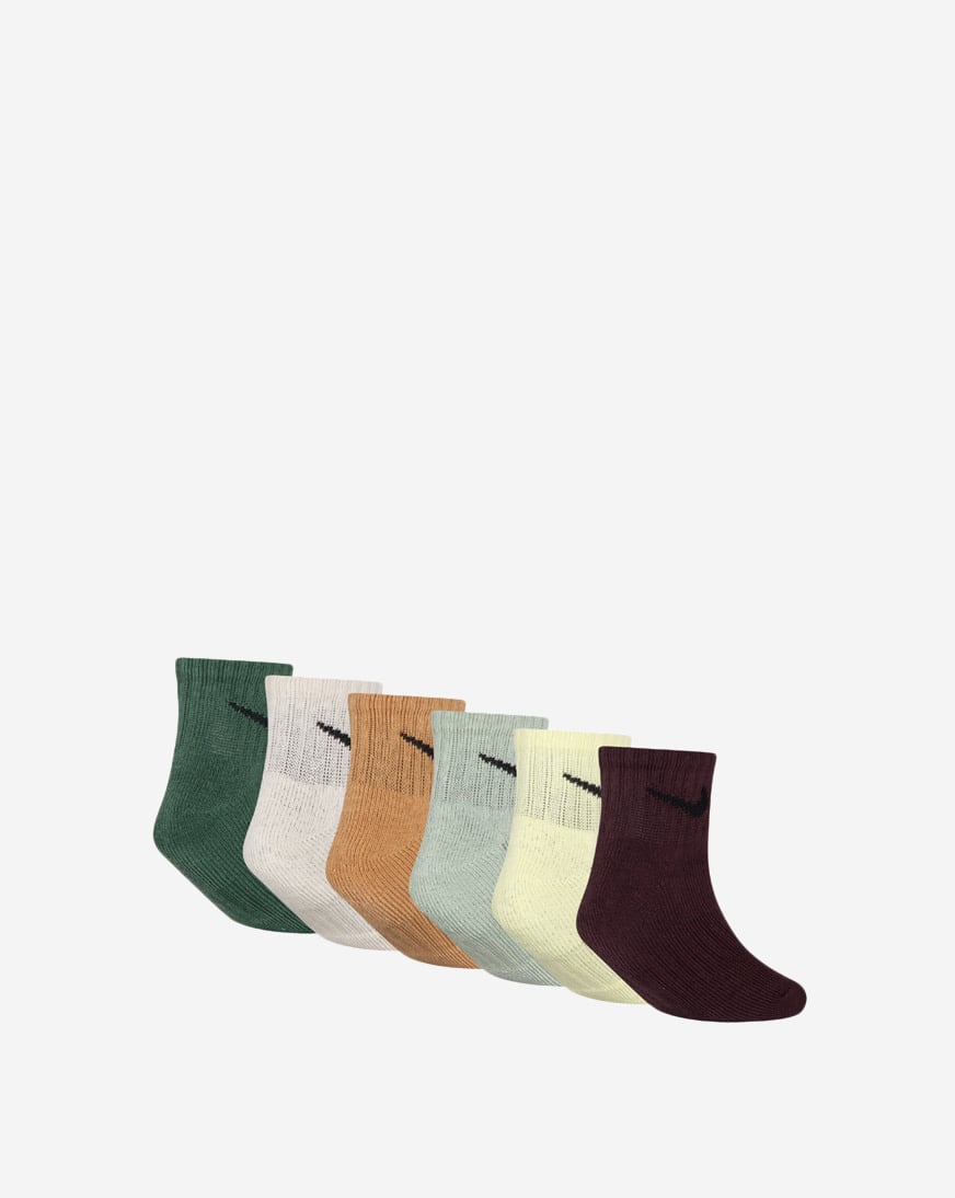 Little Kids' Dri-FIT Performance Basics Quarter Socks