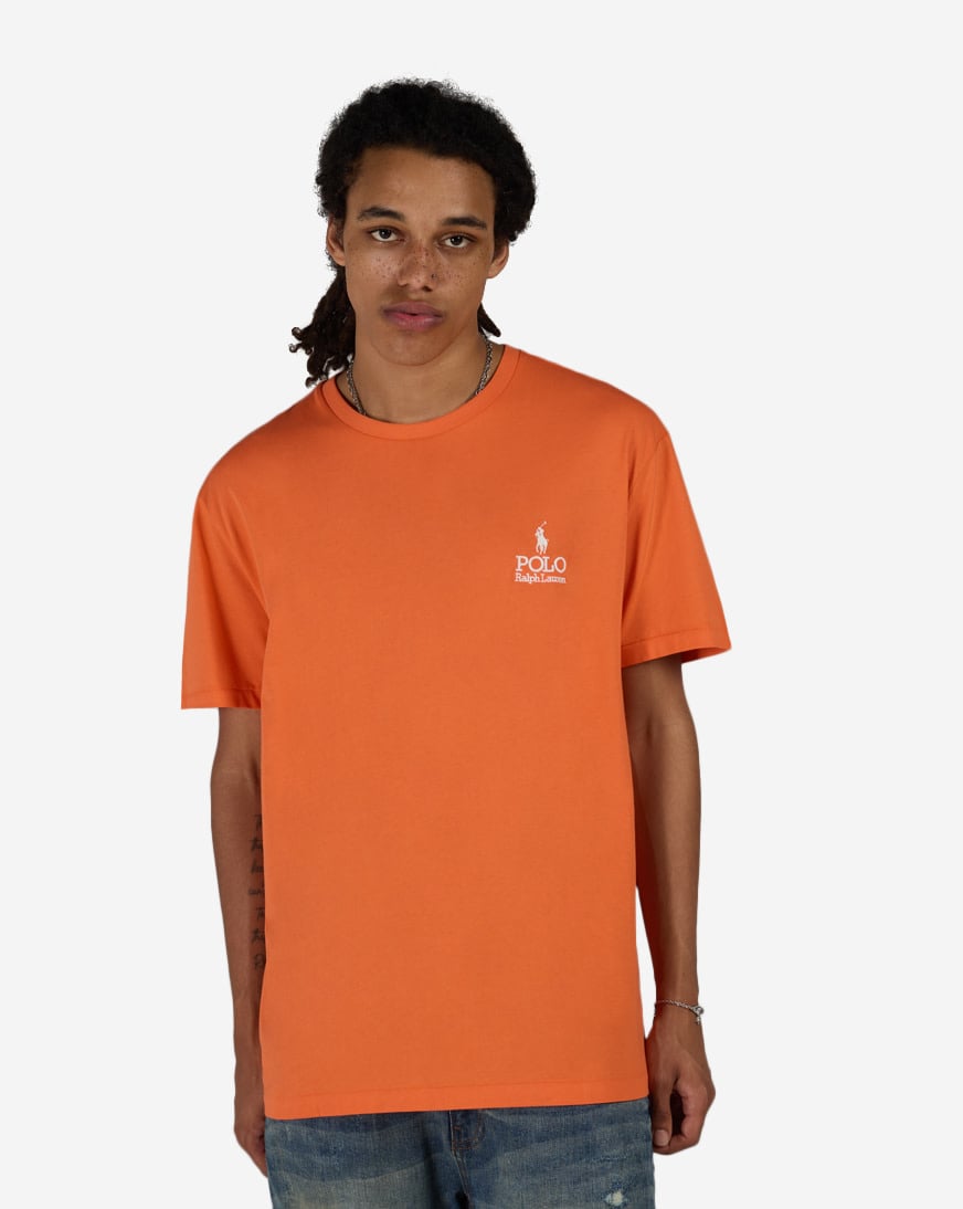 Jersey Knit Graphic Polo T-Shirt