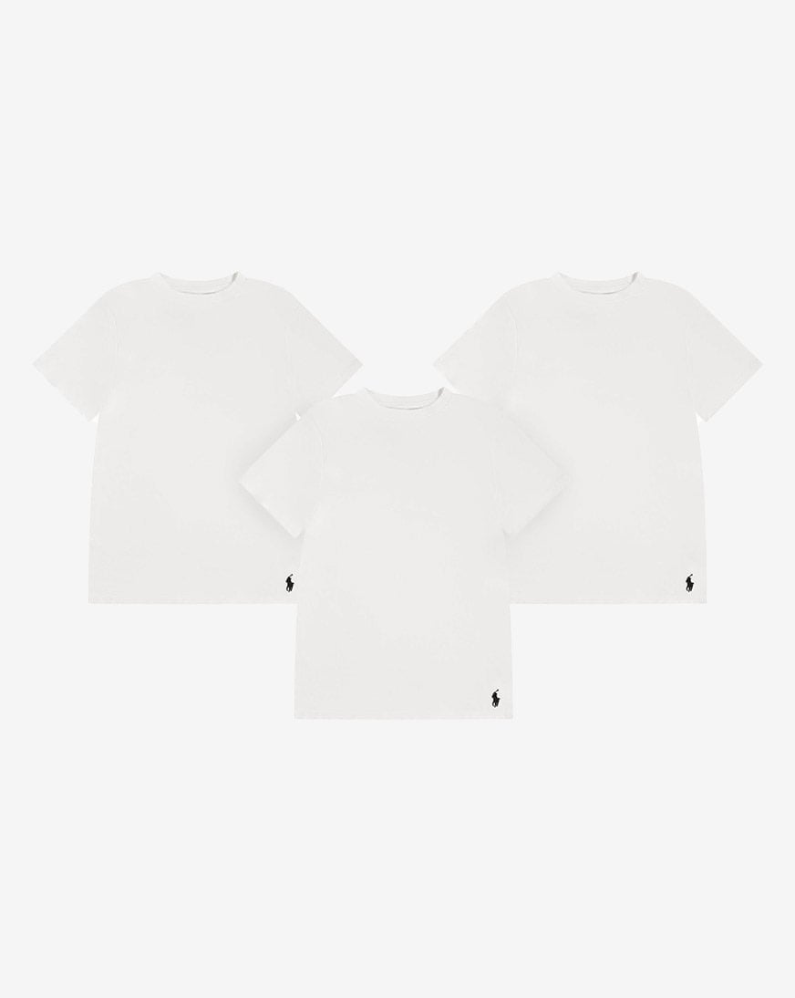 Boys' 3-Pack Classic Fit Crew Tee (8-20)