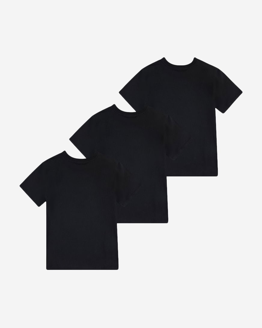 Boys' 3-Pack Classic Fit Crew Tee (8-20)