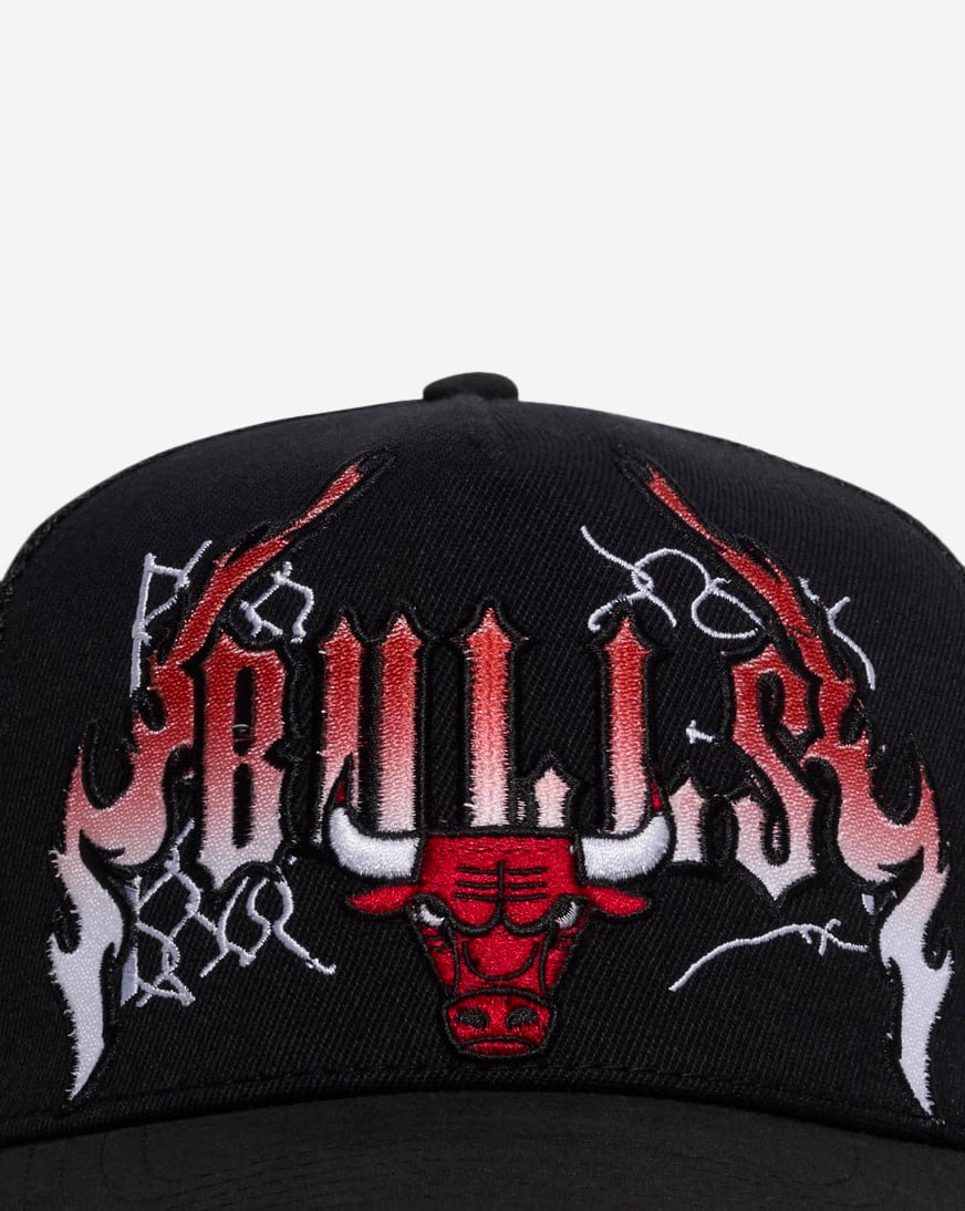 Chicago Bulls Breakout Wool Blend Pro Pinch Snapback Hat