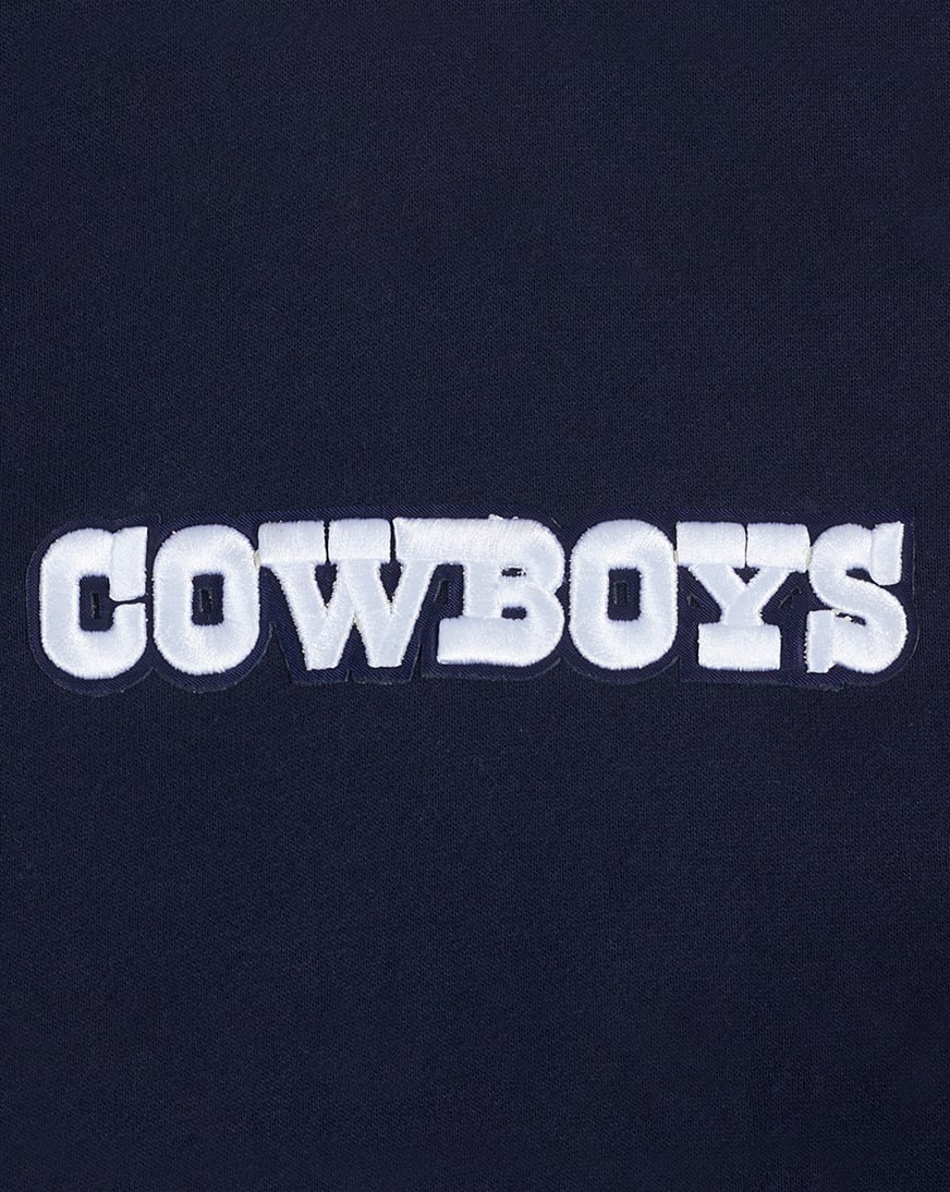 Dallas Cowboys Wingspam Drop Shoulder Pull Over Hoodie