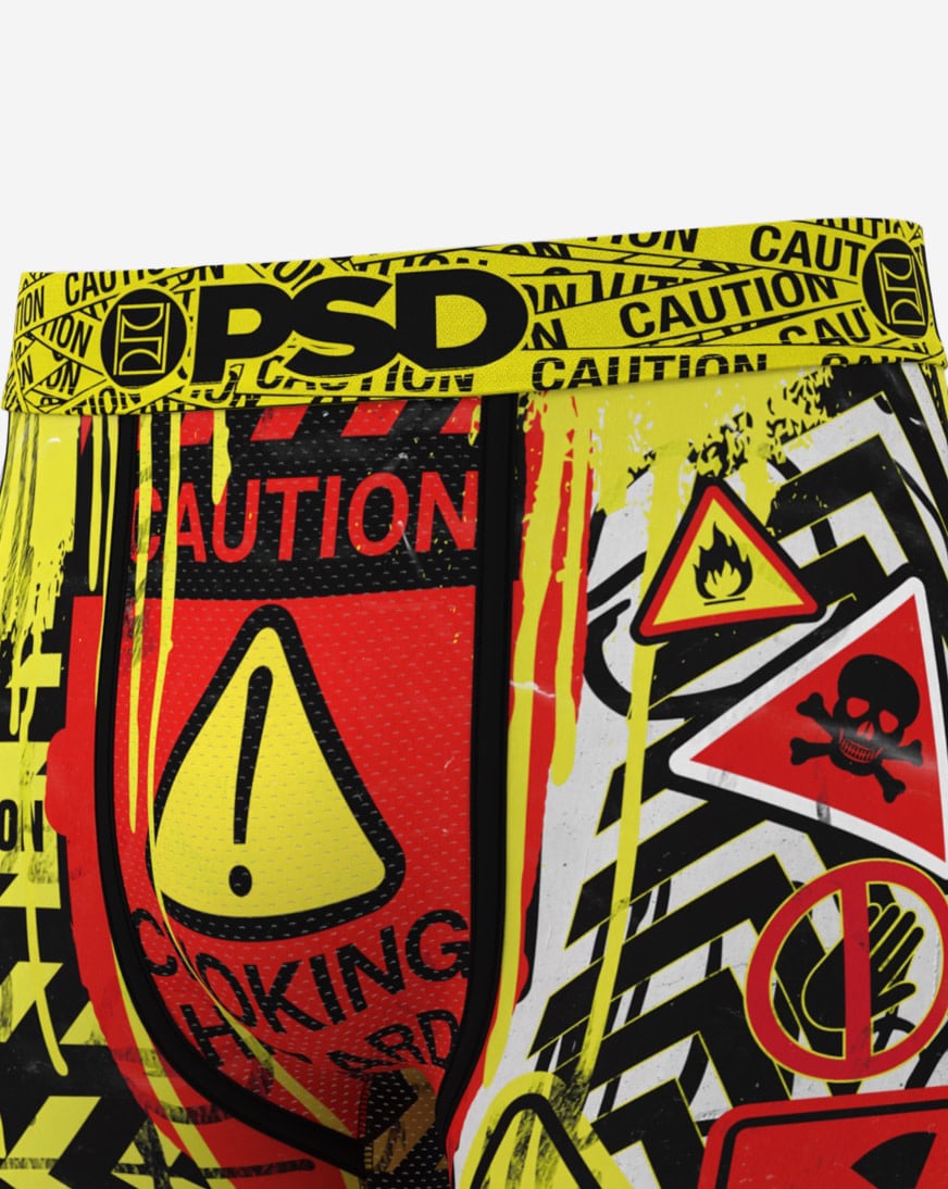 Caution Boxer Briefs