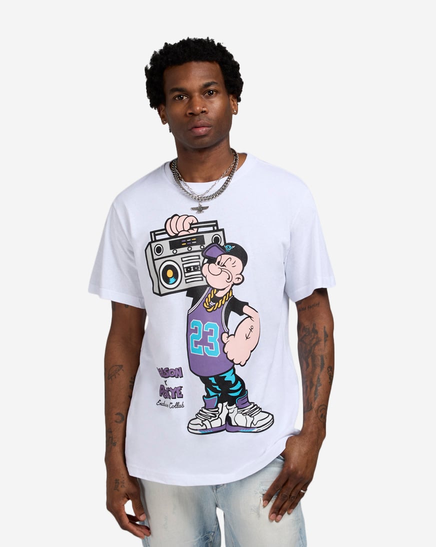 Grape Popeye Tee